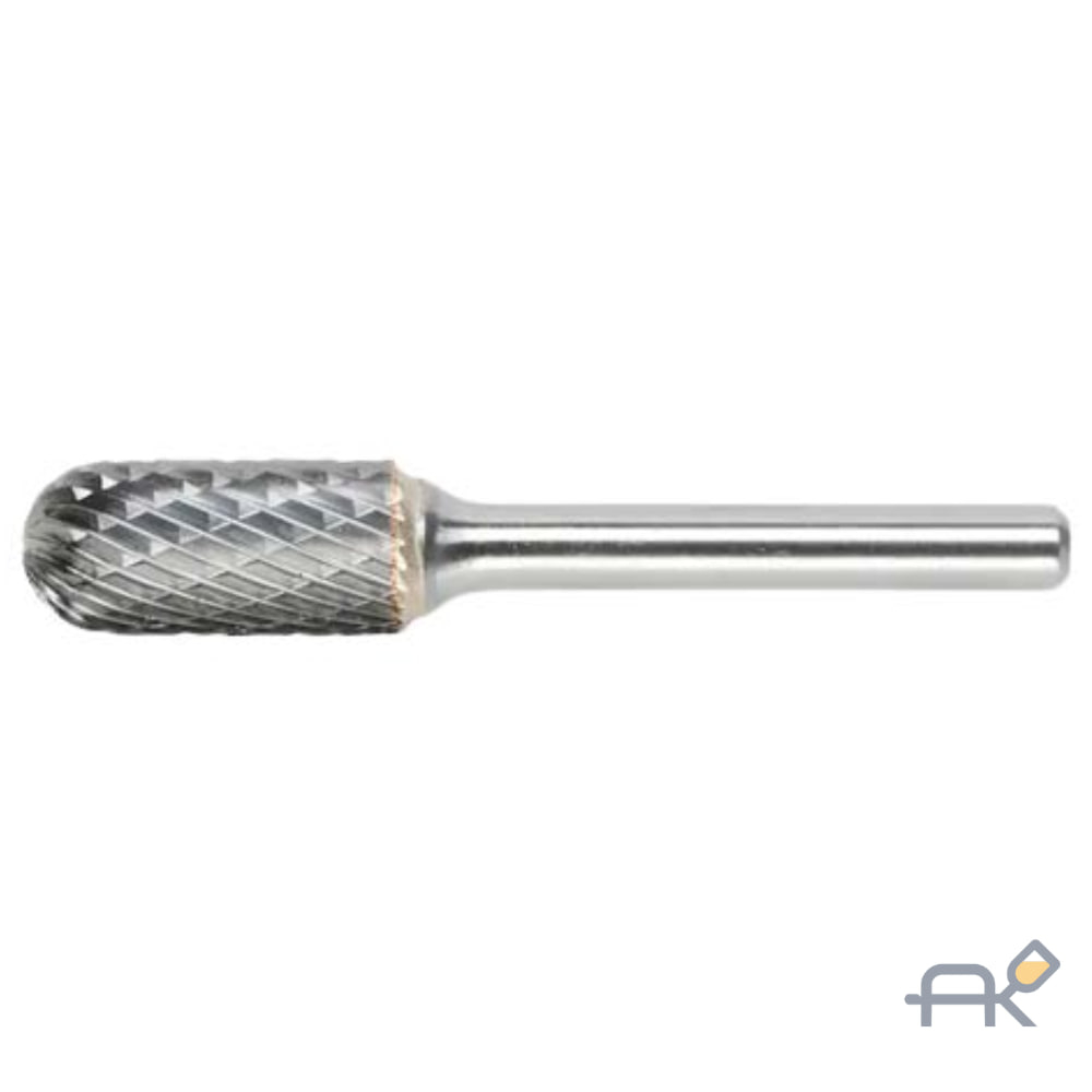 Борфреза цилиндрическая с закруглённым концом 12x25x70x6 мм.. Тип C. WUMAX 1616002041